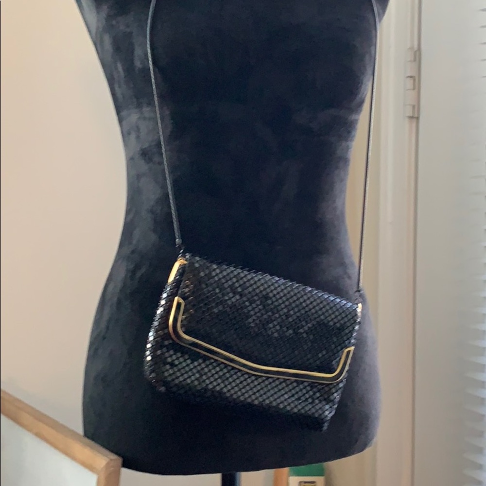 Black Sequin Evening Bag